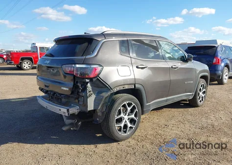 2024 Jeep Compass Latitude 4X4 from USA, damaged, VIN 3C4NJDBN3RT605780